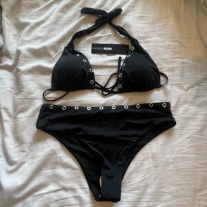 NWT Fashion Nova Black Women's Bikini